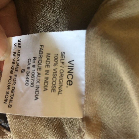 Vince for Bergdorf Goodman Gold Sequin Top - Picture 8 of 13